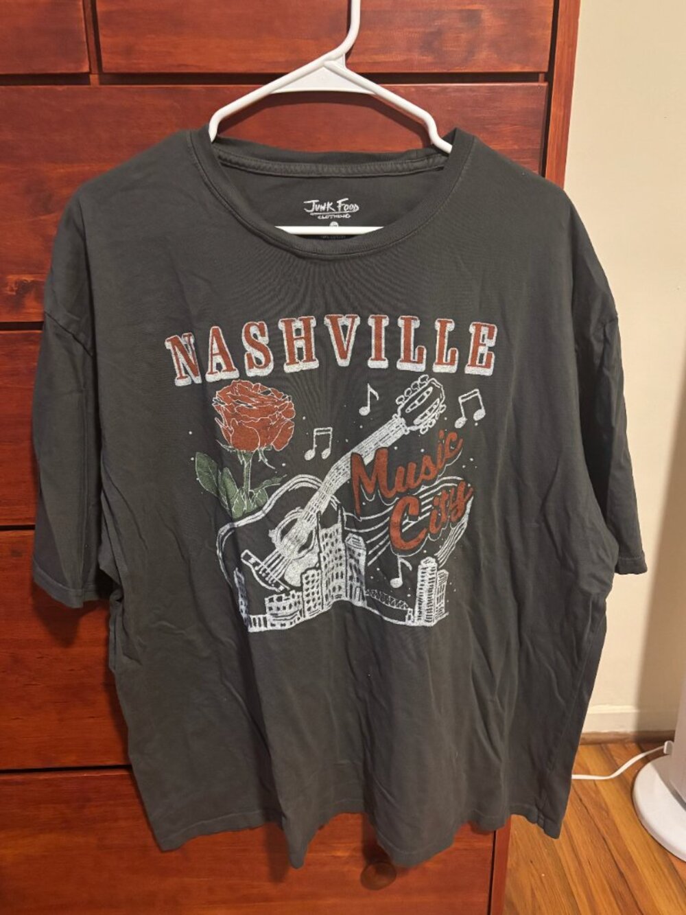 JunkFood Nashville "Music City" T-Shirt